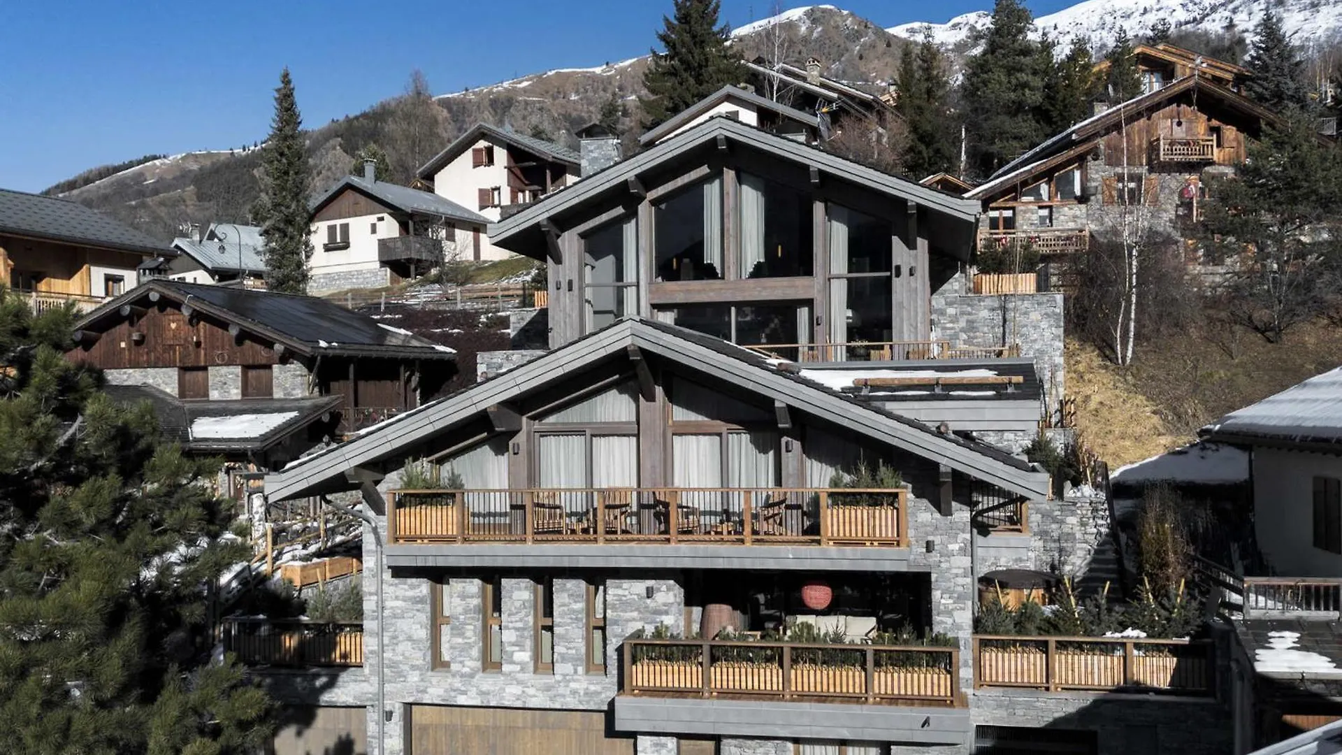 Chalet D'Exception Avec Sauna, Piscine Chauffee Et Salle De Cinema - Fr-1-570-64 Saint-Martin-de-Belleville